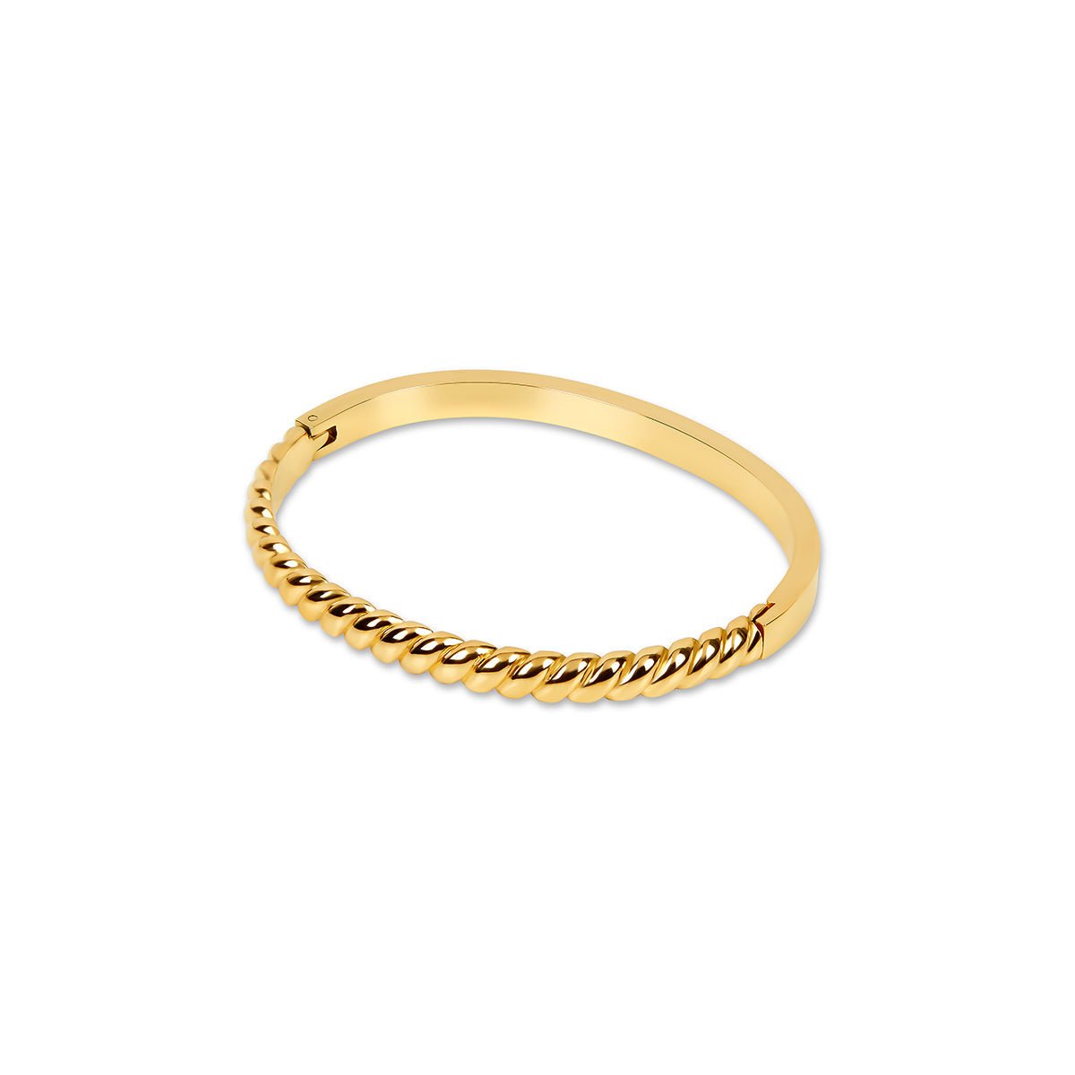 Brazalete Pisa Bañado en Oro de 18k