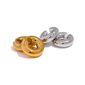 Ear Cuff Lola Chunky Bañado en Oro de 18K