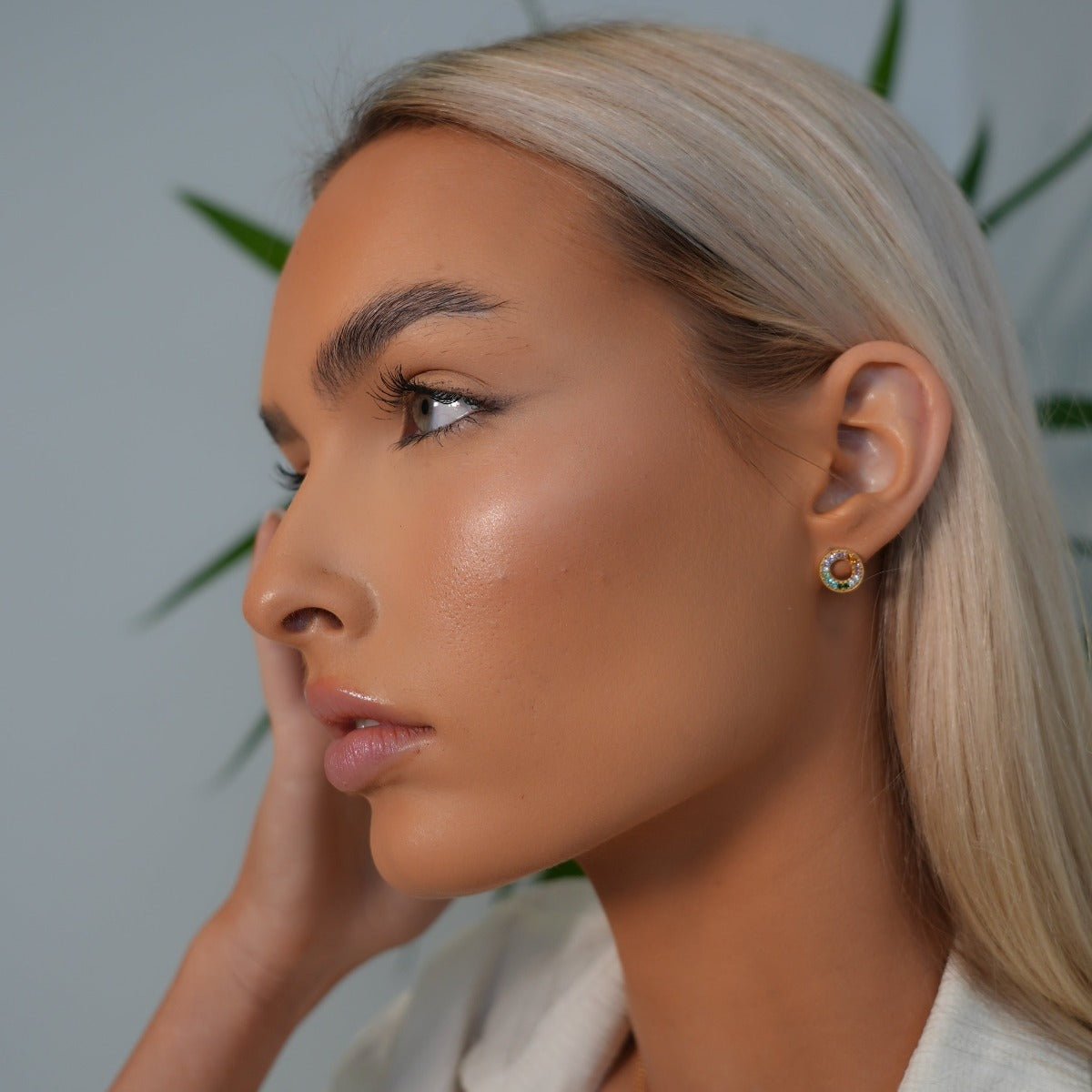 Aro Rainbow Bañado en Oro 18k