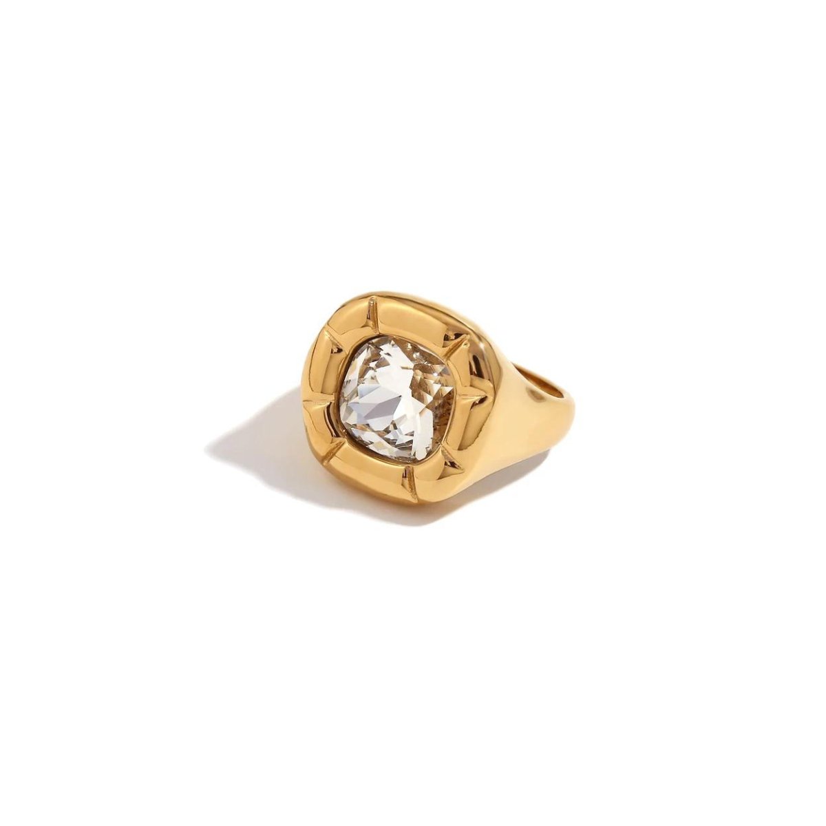 Anillo Cocktail Dulcis Bañado en Oro 18K