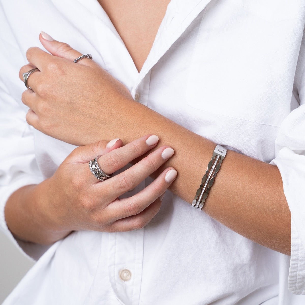 Brazalete Madison - Plata