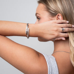 Brazalete Donatela - Plata