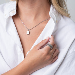 Collar Shine Colgante - Plata