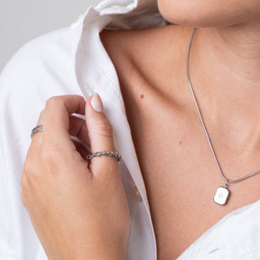 Collar Shine Colgante - Plata