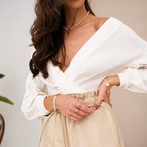 Anillo Fusion Bañado en Oro 18k