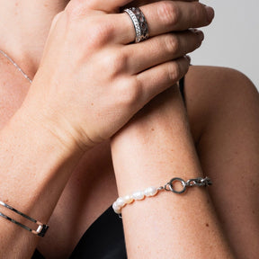 Pulsera Mood Pérola - Plata