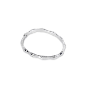 Brazalete Bamboo - Plata