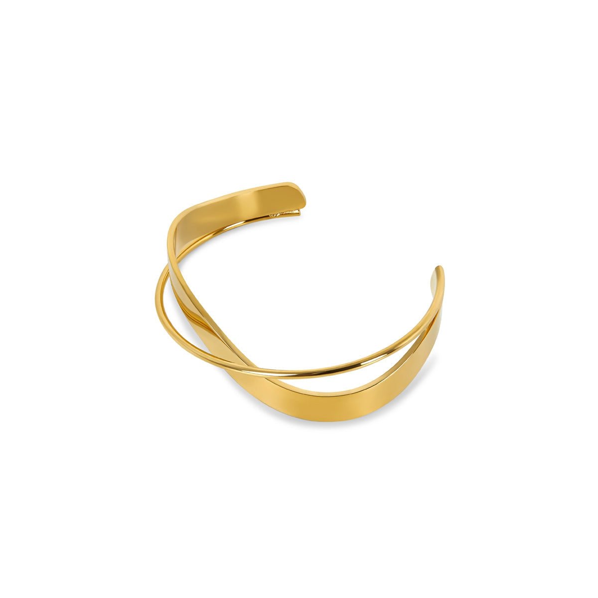 Brazalete Inter Bañado en Oro 18k