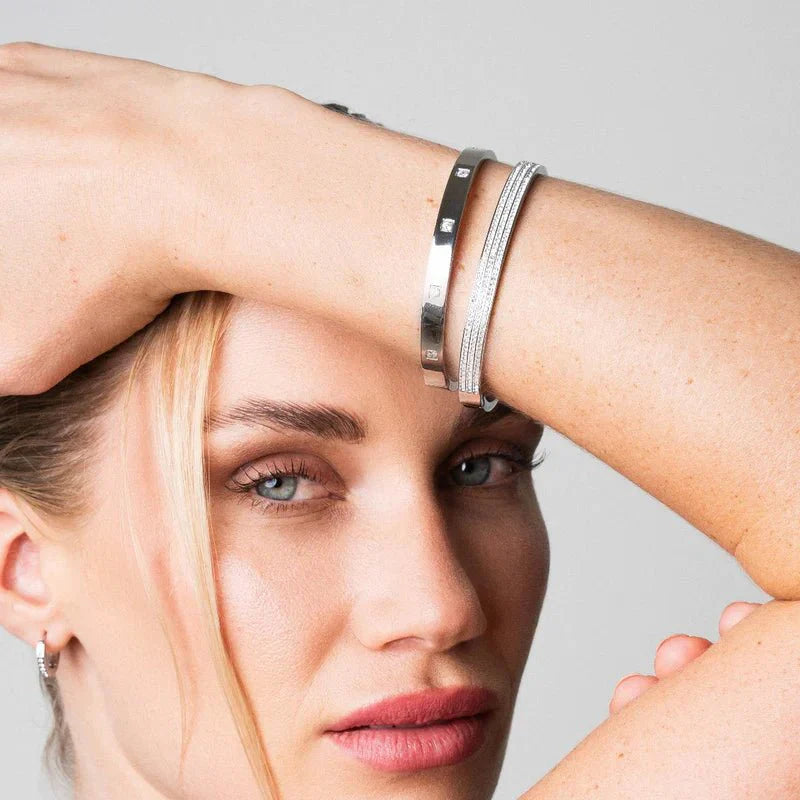 Brazalete Luxe - Plata