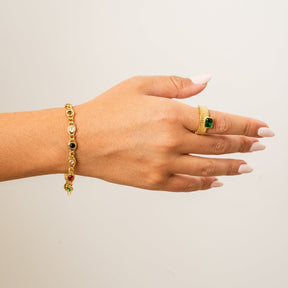 Pulsera Chloé Bañado en Oro 18k