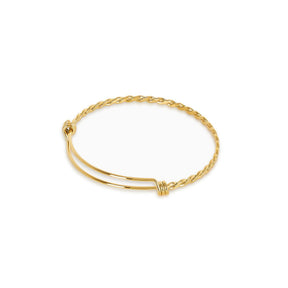 Brazalete Eva Delicado Bañado en Oro 18k