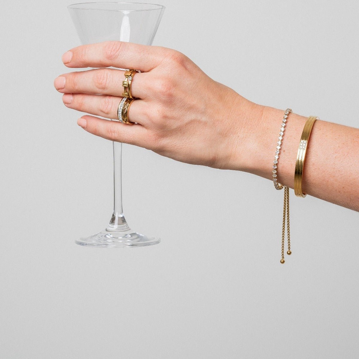 Brazalete Hanna Bañado en Oro 18k