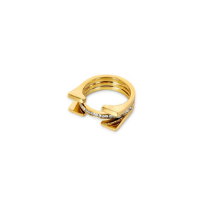 Anillo Truth Bañado en Oro 18k