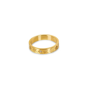 Anillo Sky Bañado en Oro 18k