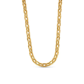 Collar Elos Chunky Bañado en Oro 18k