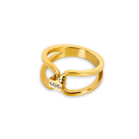 Anillo Ternura Bañado en Oro 18k