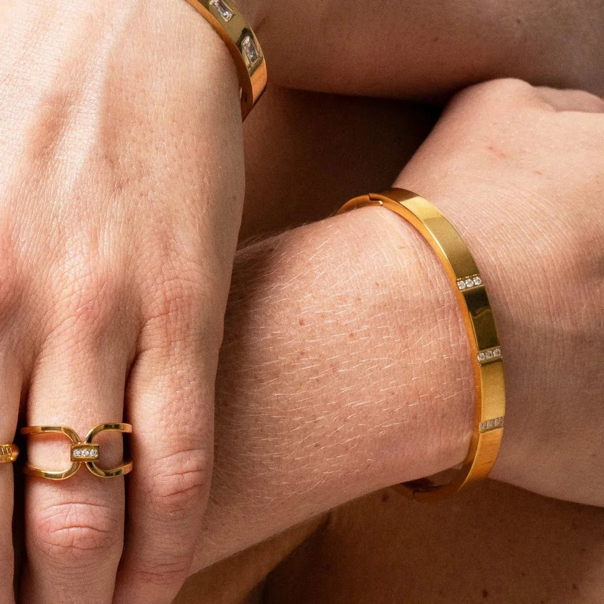 Anillo Ternura Bañado en Oro 18k