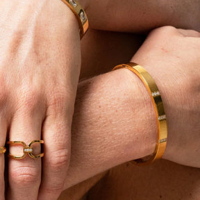 Anillo Ternura Bañado en Oro 18k