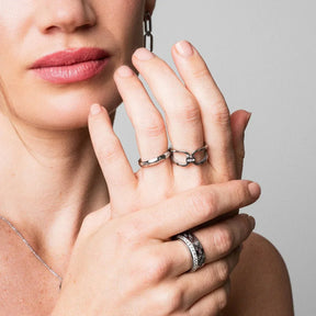 Anillo Mosaico - Plata