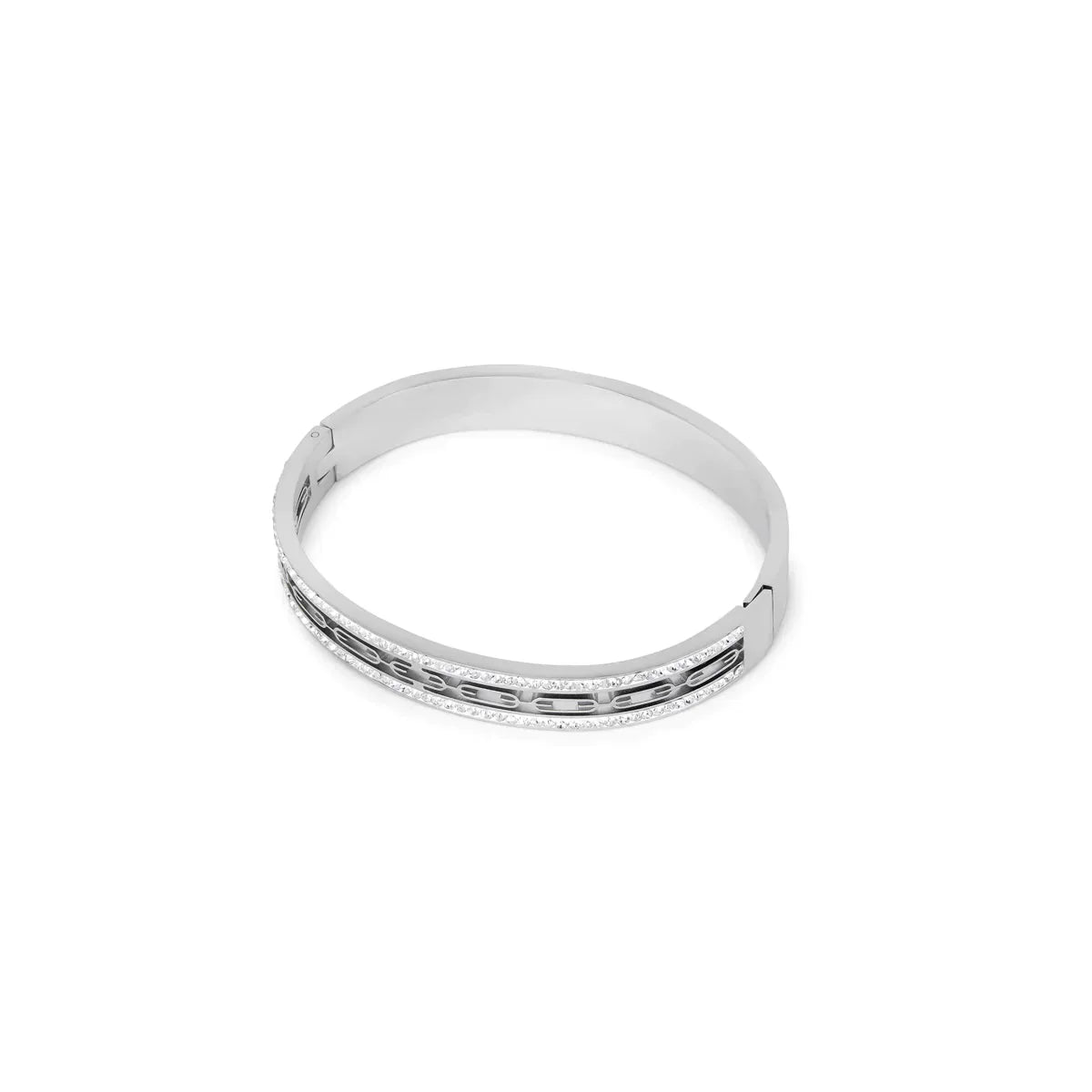 Brazalete Ivy Piedra Cristais - Plata