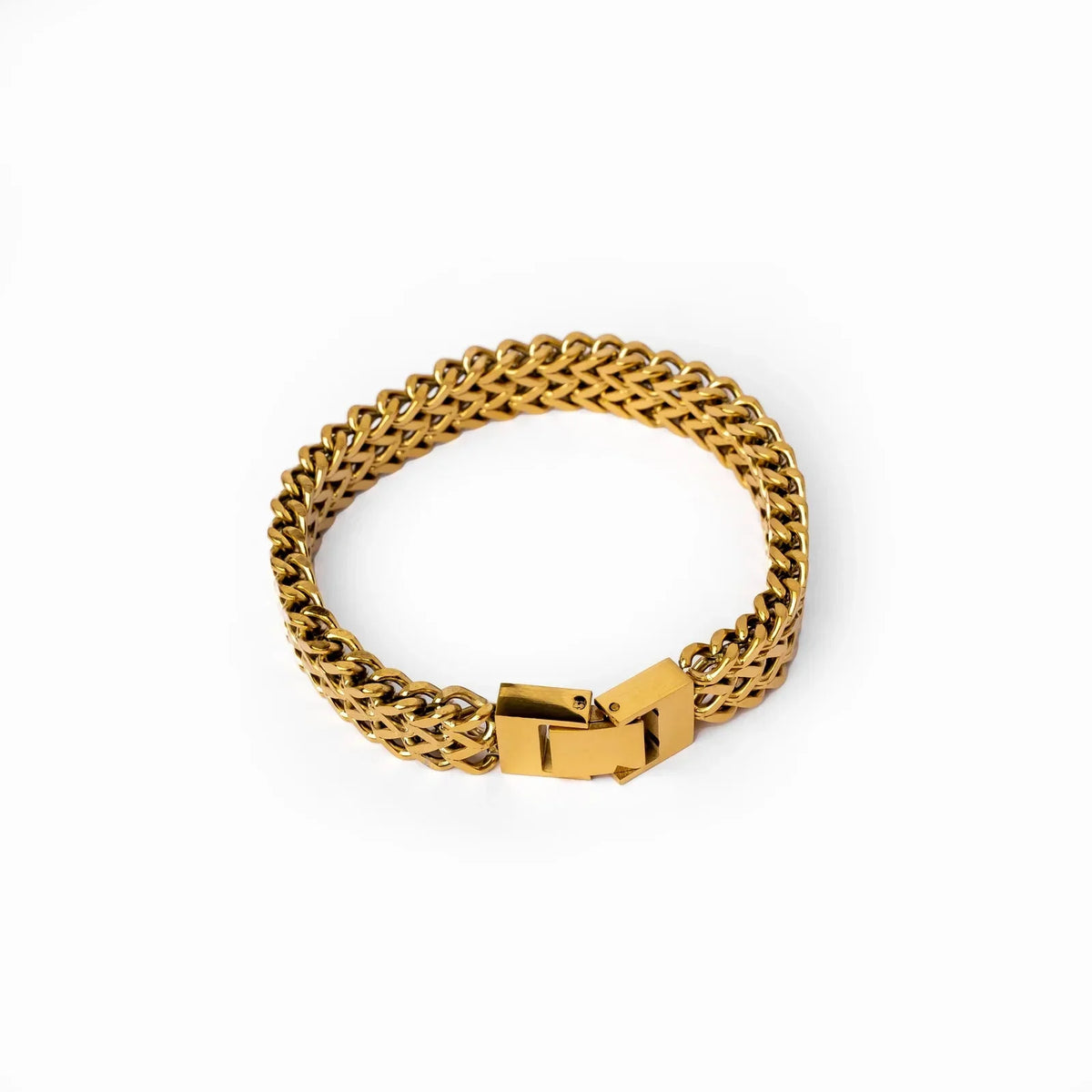 Pulsera Link Bañado en Oro 18k