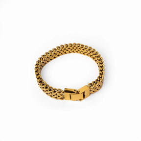 Pulsera Link Bañado en Oro 18k