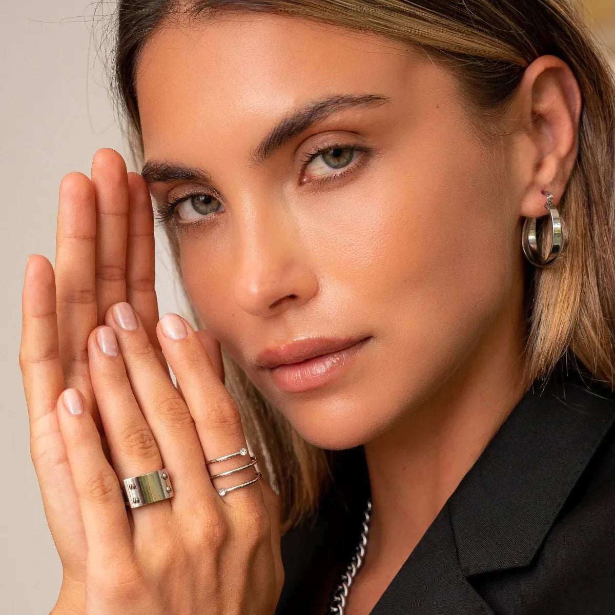 Anillo Espiral Fine - Plata