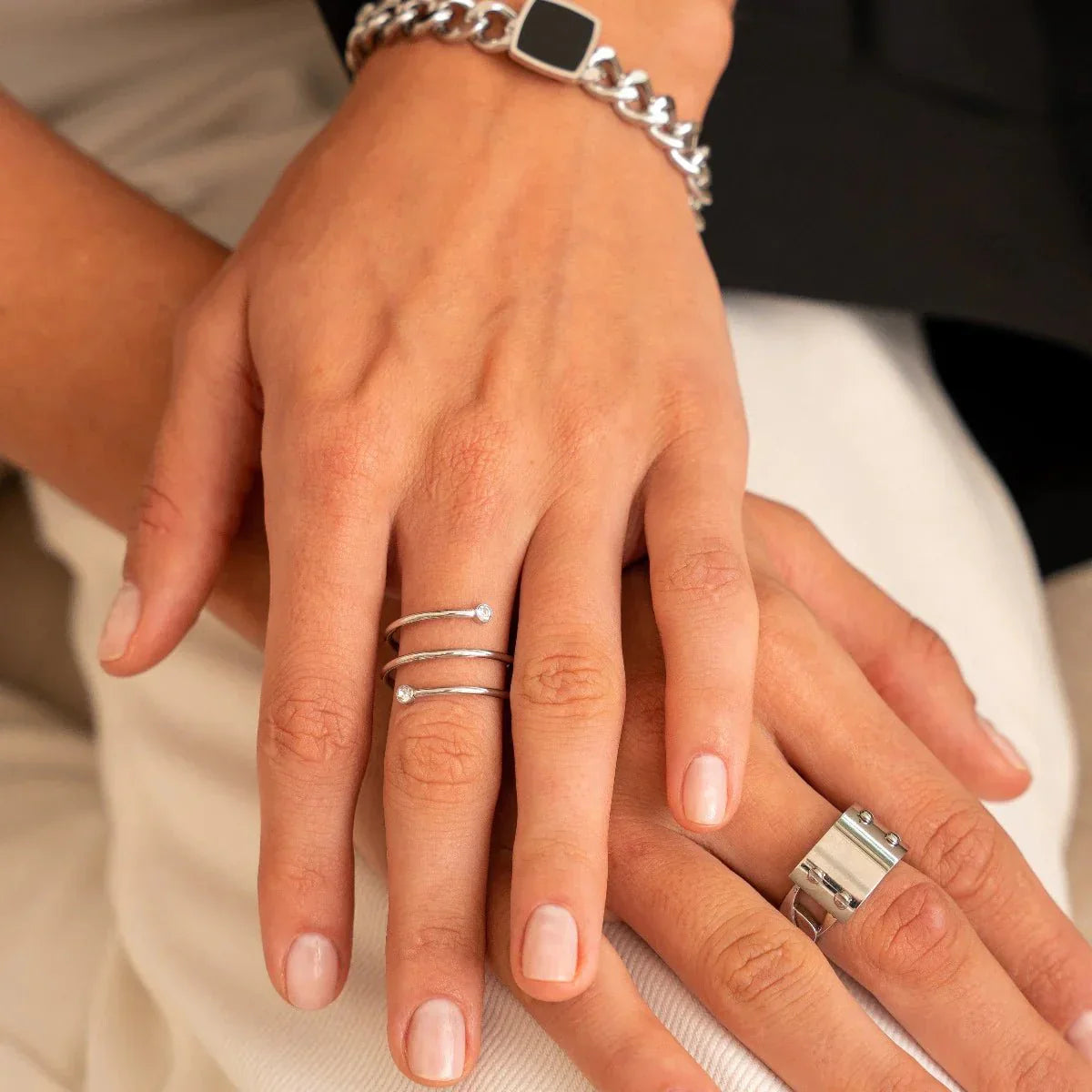 Anillo Espiral Fine - Plata