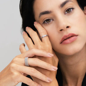 Anillo Esferas Icônica - Plata