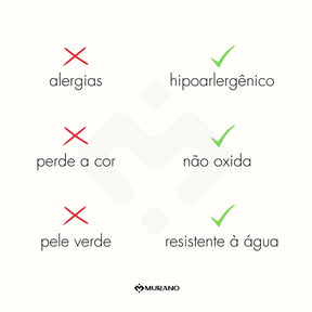 Aro Trío de Argolas Bañado en Oro 18K