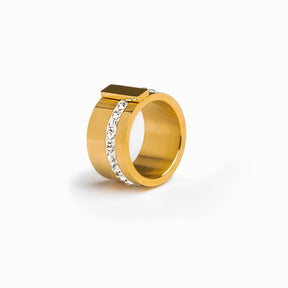 Anillo Liguria Bañado en Oro 18K