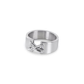 Anillo Corset - Plata
