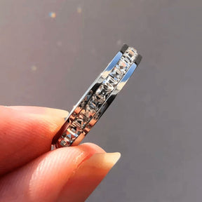 Anillo Brilhante - Plata