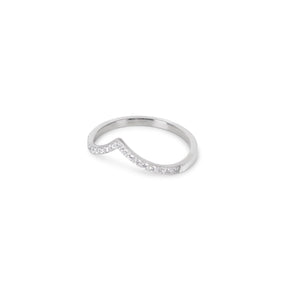 Anillo Trinity Zirconia - Plata